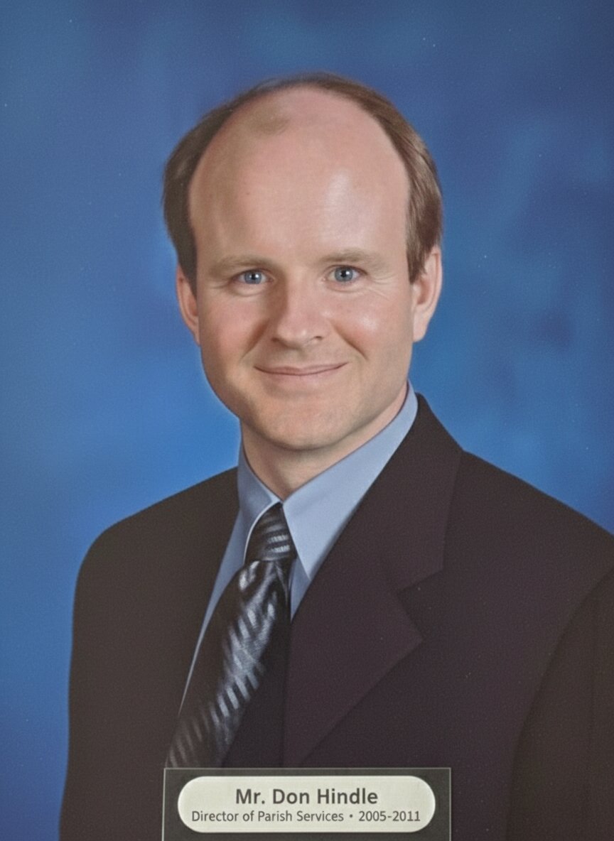 Portrait of Deacon Don Hindle, Director of Parish Services at Trinity Lutheran Church in Richmond, BC.
